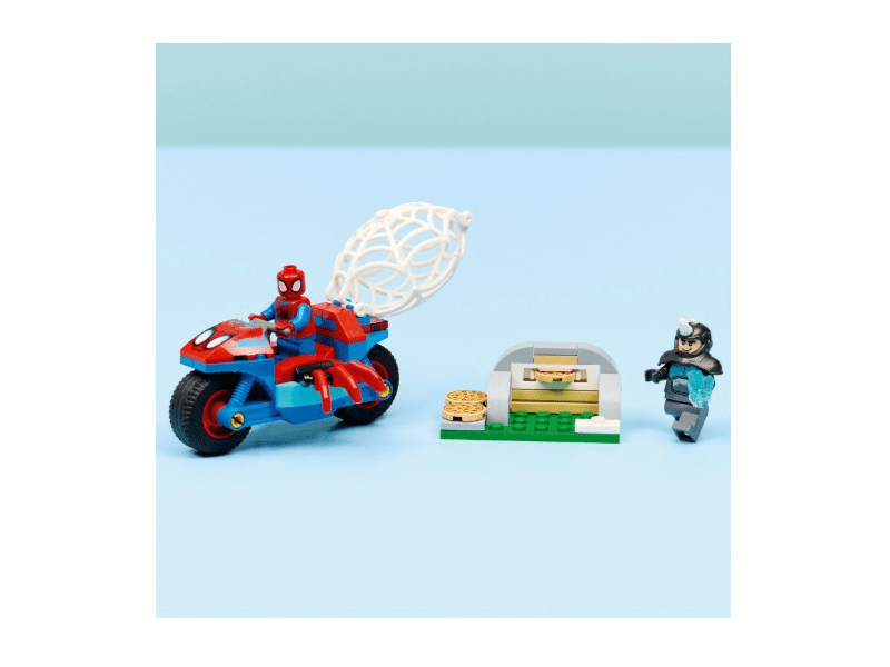 LEGO® Marvel Póki és csodálatos barátai Motorkerékpáros Pókember vs. Rhino (11206)