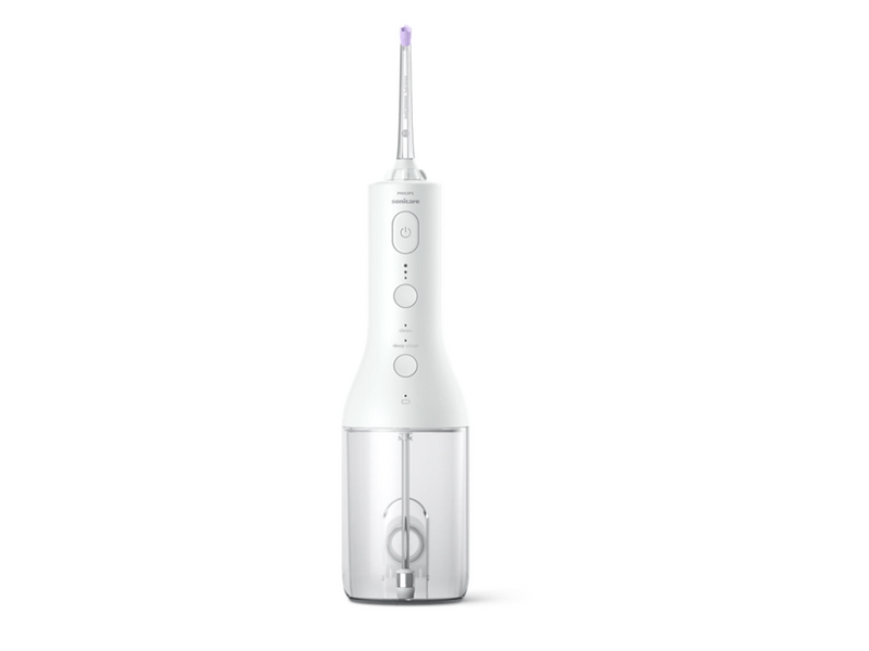 Philips Sonicare DiamondClean 9000 szónikus elektromos fogkefe és Power Flosser HX3866/41 dupla csomag, fehér