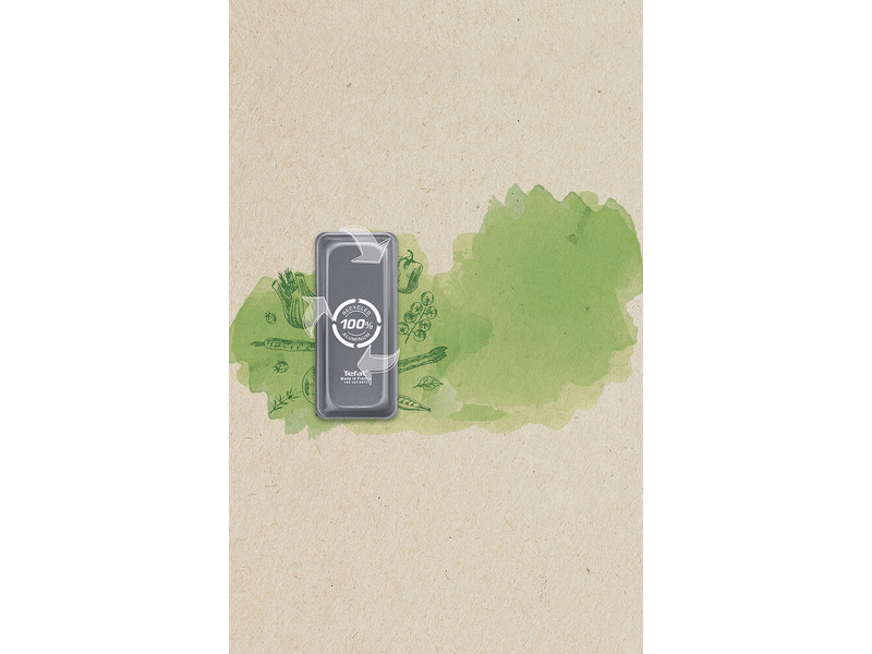 Tefal La Recyclée J5707202 Szögletes Sütőforma, 26 cm