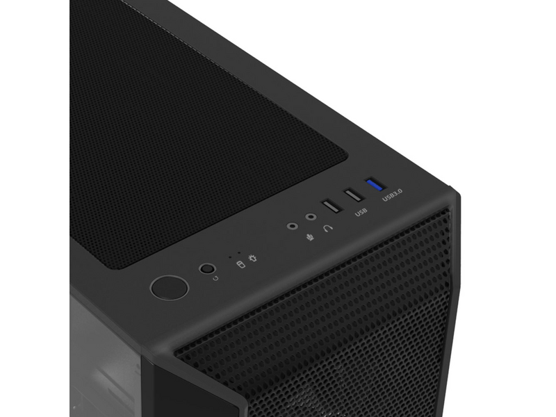 Zalman I3 Neo Midi ATX Számítógépház, fekete