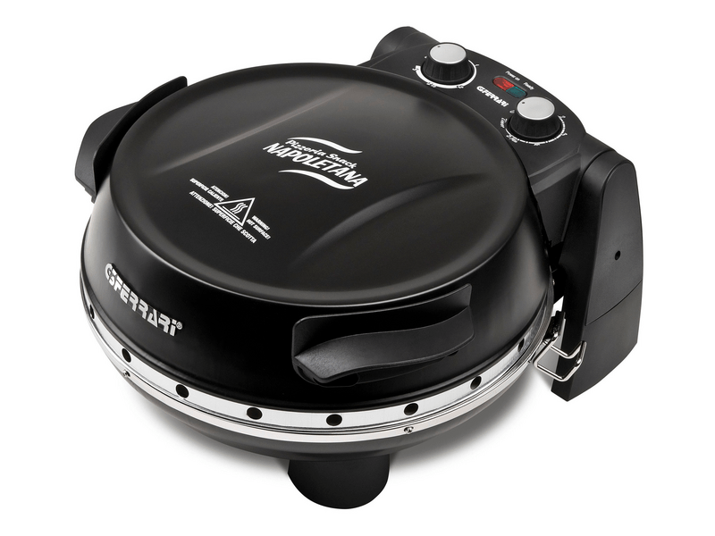 G3Ferrari G1003210 Pizzeria Snack Napoletana Pizzasütő, fekete