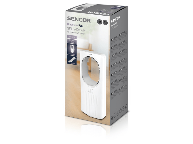 Sencor SFT 2404WH Légcsavar nélküli ventilátor