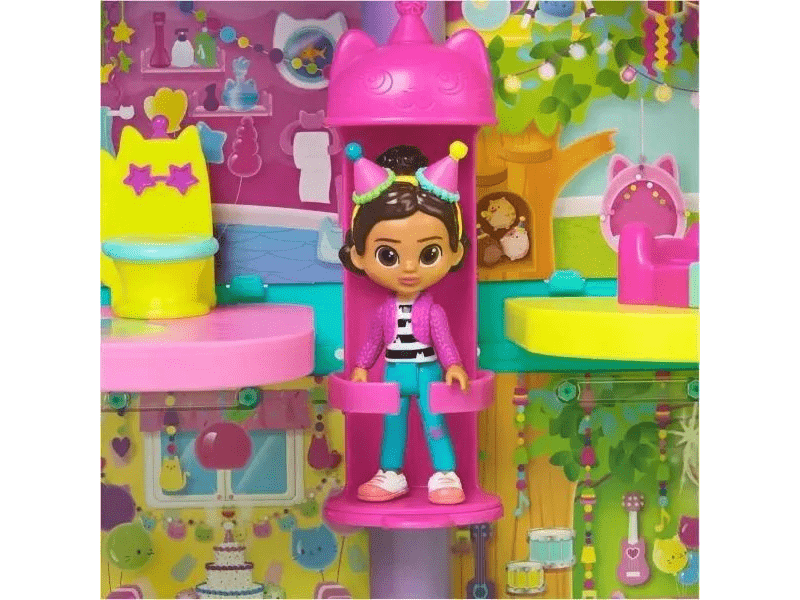 Gabi babaháza: Szivárvány színű ünnepi babaház (6070742)