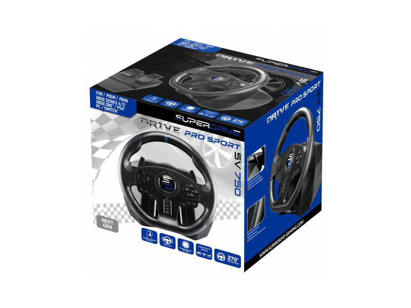 Subsonic Superdrive SV750 Versenykormány pedálokkal (SA5595-NG)