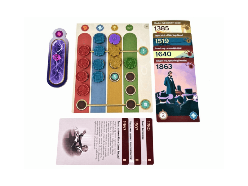 Utazás a múltba társasjáték (10001)
