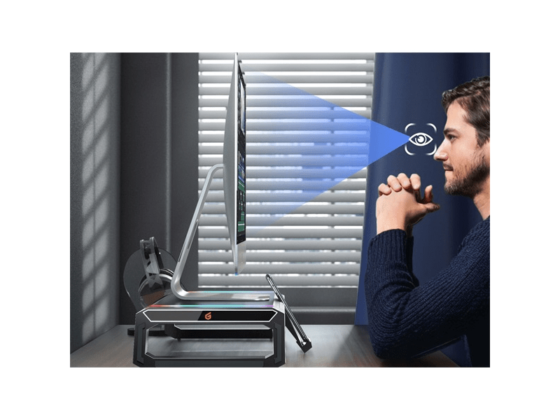 Conceptronic THORNE01B RGB Monitorállvány