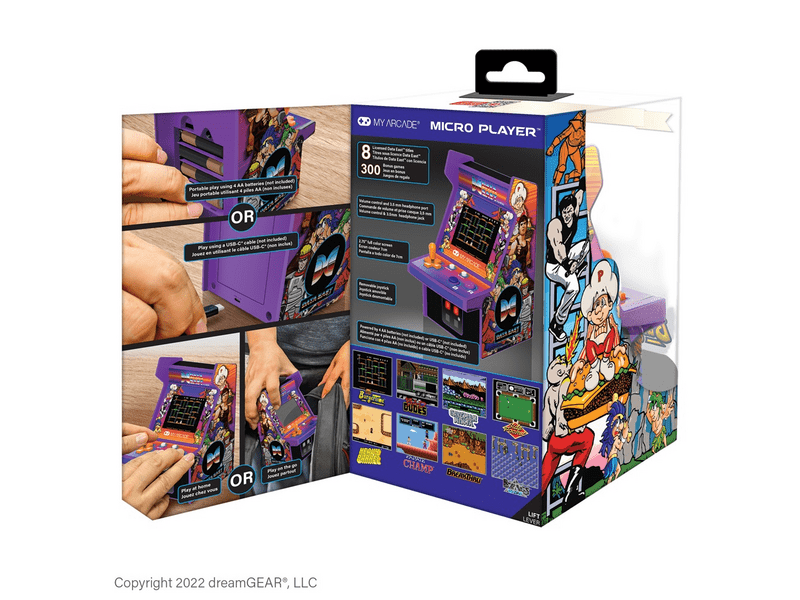 My Arcade Data East 300+ Micro Player Retro 6.75