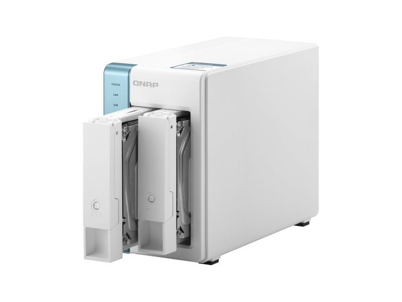 QNAP TS-231P3-4G 2 fiókos NAS