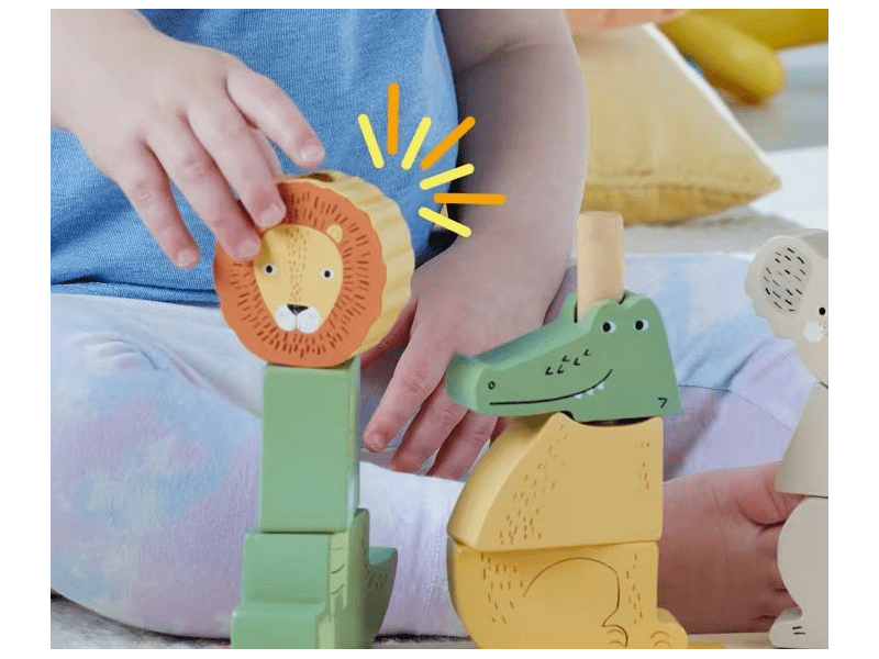 Fisher-Price Állatos fa rakosgató (HXV04)