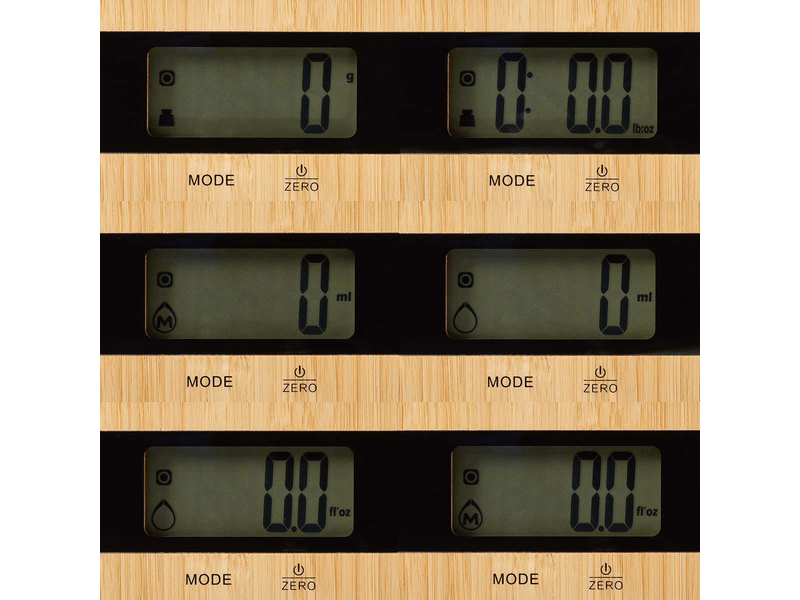 Nedis KASC600WD Digitális konyhai mérleg