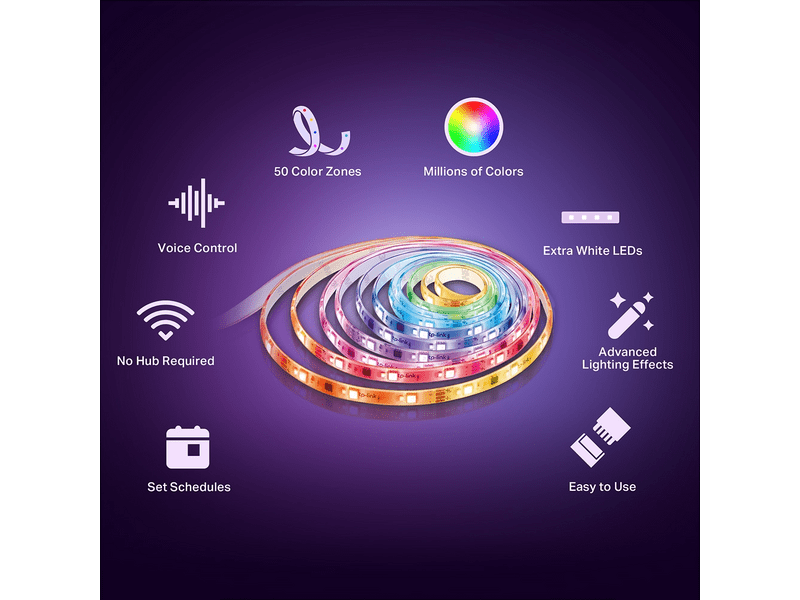 TP-Link Tapo L930-5 Pametna Wi-Fi Multicolor LED traka, 5 m