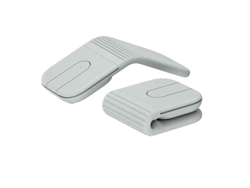 Logitech Mobi Fold vezeték nélküli egér, piszkosfehér (910-007631)