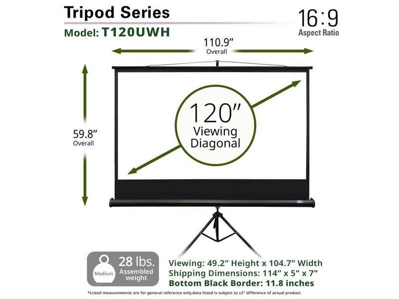 Elite Screens T120UWH 120