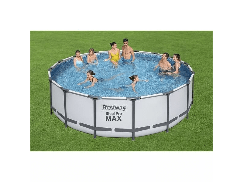 Bestway Steel Pro Max Set fémvázas medence, 488 x 122 cm (5612Z)