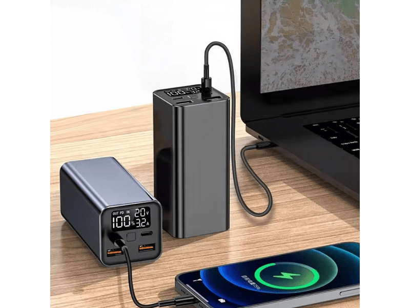 Cellect Power bank PD20W, 20000mAh, Szürke (CEL-PBANK-SP004-GY)