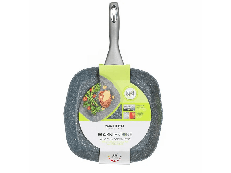 Salter Marblestone roštilj tava od kovanog aluminija, 28 cm