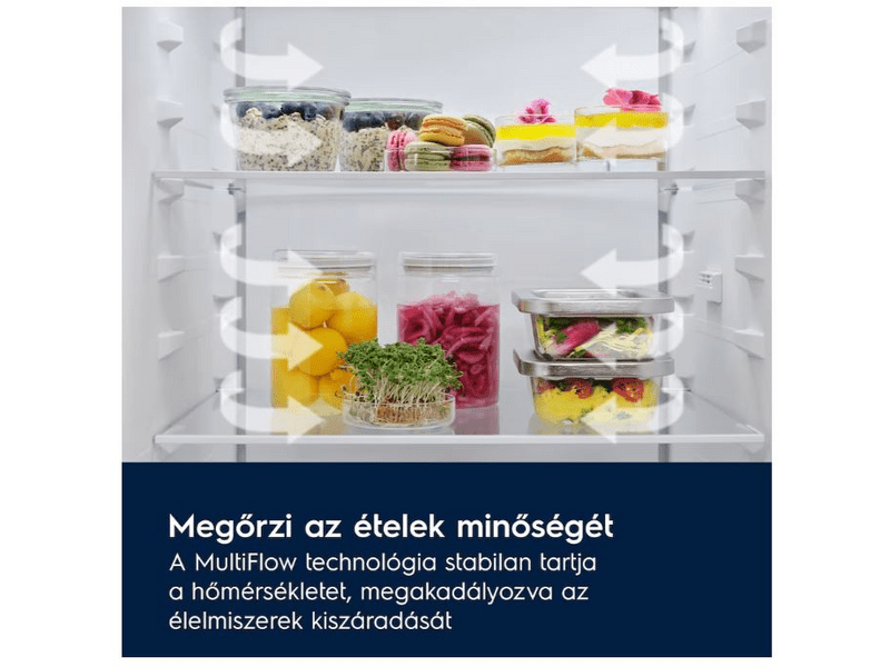 Electrolux ENT6MD19S3 Beépíthető alulfagyasztós hűtőszekrény