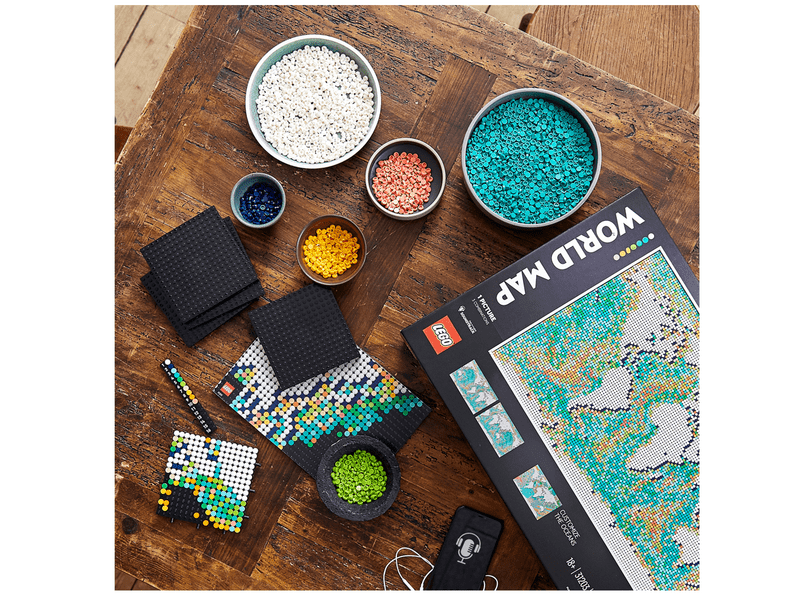 LEGO® Art Világtérkép (31203)