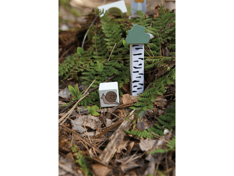 Jabadabado 50 darabos fa építőkészlet: Az erdő állatai (W7278)