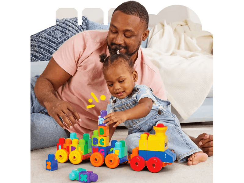 Mega Bloks Zenélő ABC vonat (FWK22)