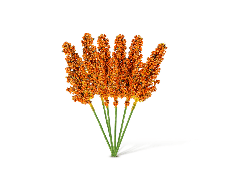 Family 59016 Őszi köles ág dekoráció, 2 féle, 6 db