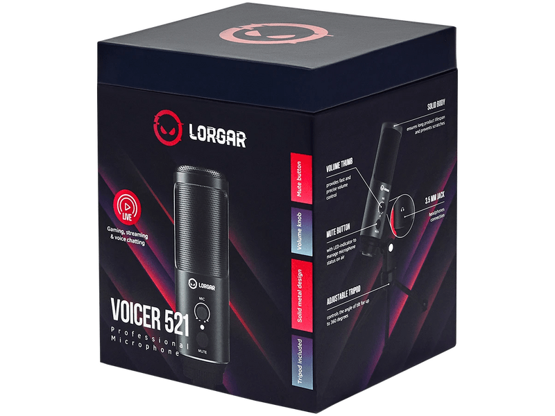 Lorgar Voicer 521 Gaming mikrofon