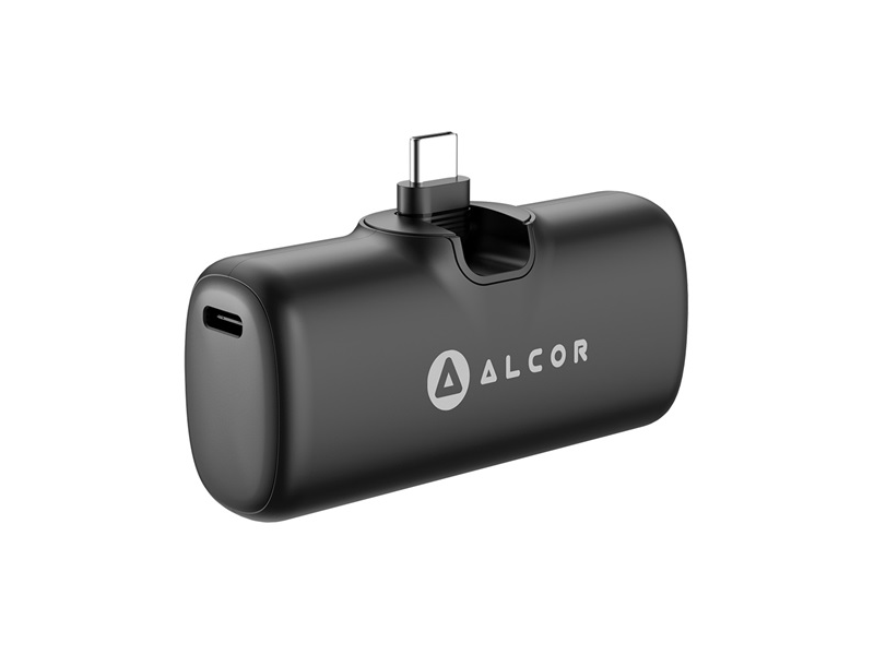 Alcor SK5000CC 5000 mAh Powerbank, fekete