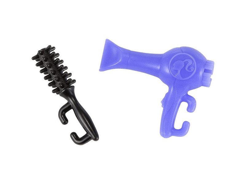 Barbie karrierista babák: Lila hajú fodrász (DVF50 GTW36)