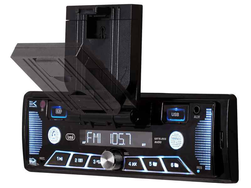 Trevi SCD 5602 BT Mechanika nélküli autórádió mobiltartóval
