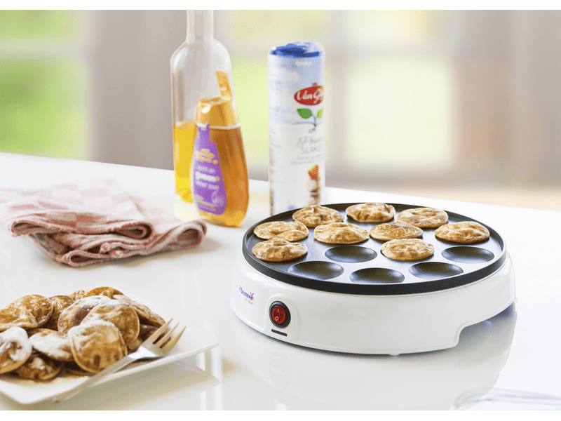 Bestron APFM700W Minipalacsinta sütő, fehér