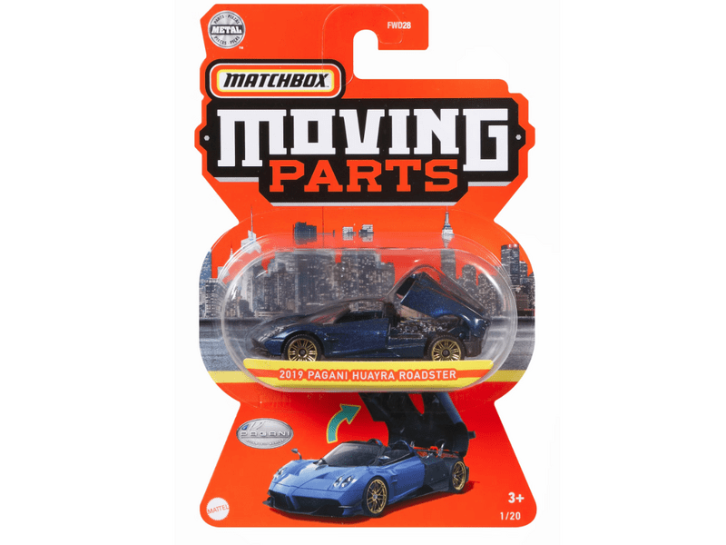 Mattel FWD28 Matchbox Nyitható kisautó, többféle