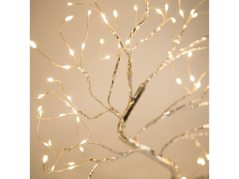 Family 58930 LED-es asztali fa dekoráció, melegfehér