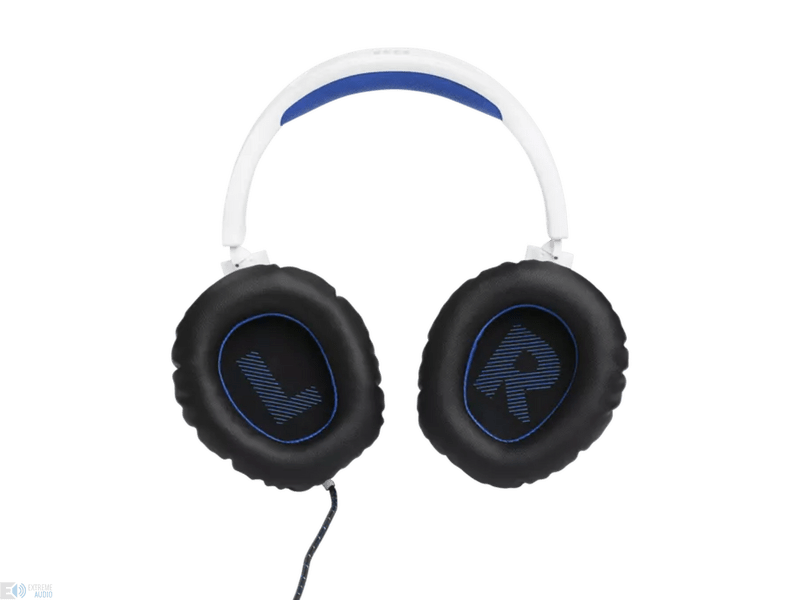 JBL Quantum 100P Console slušalice, bijelo-plave