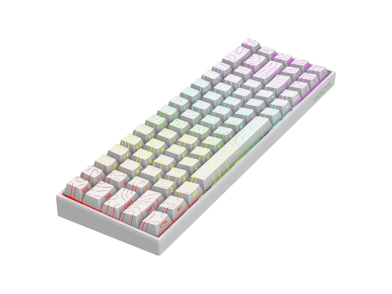 Yenkee YKB 3800WE MAGNETYPE US Gamer billentyűzet, fehér