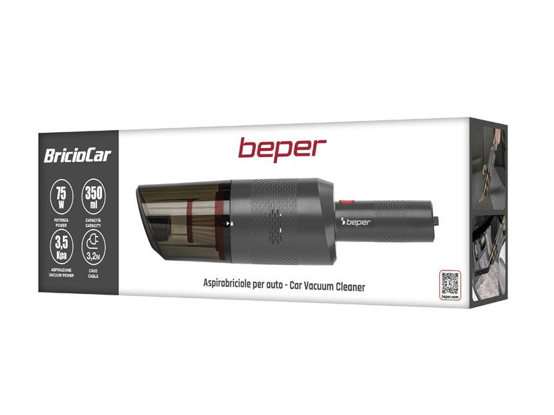 Beper P202ASP402 Autós porszívó, szürke