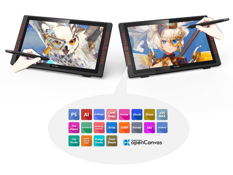 XP-Pen Artist 22R Pro Grafikus kijelző