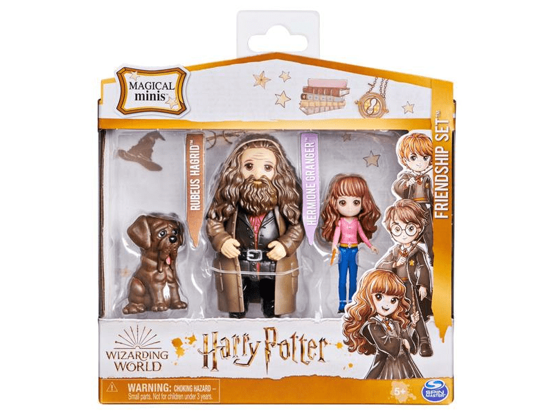 Harry Potter Herm és Hagrid figurák, 8cm