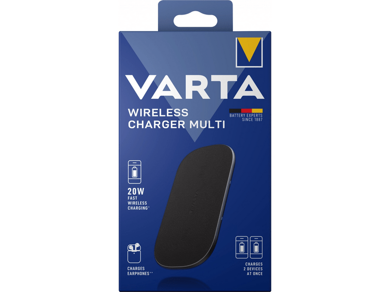 Varta Wireless Charger Višestruki punjač, dupli