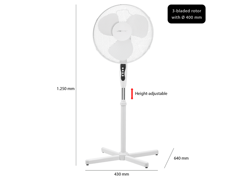 Clatronic VL 3603 S Álló ventilátor