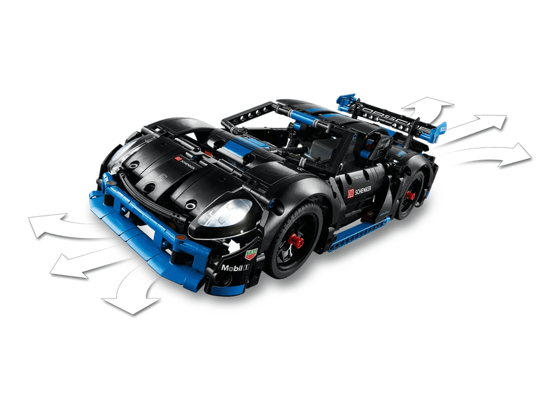 LEGO 42176 Porsche GT4 e versenya.