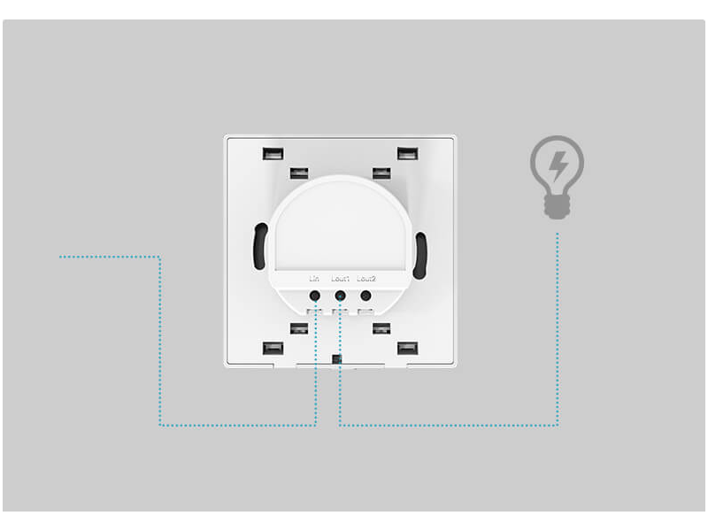 TP-Link Tapo S220 pametni zidni dvostruki prekidač za svjetlo