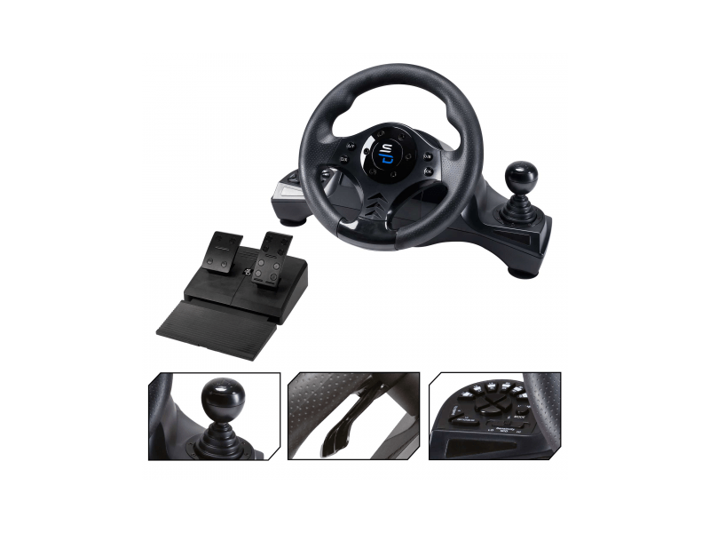 Subsonic Superdrive Drive Pro GS750 Versenykormány pedálokkal és váltóval (SA5156-NG)