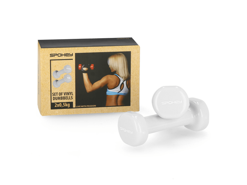 Spokey Shape IV kézisúlyzó, 2x 0,5 kg (32467)