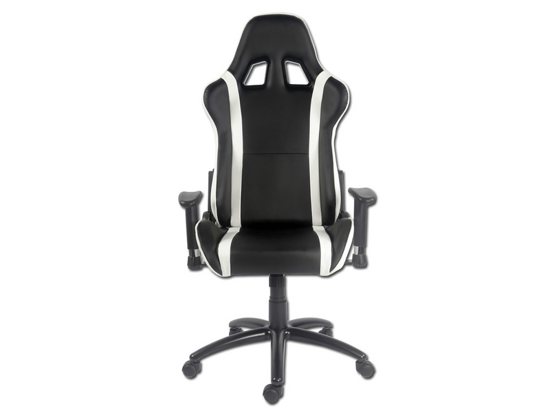 LC-Power LC-GC-2 Gamer szék, fekete/fehér