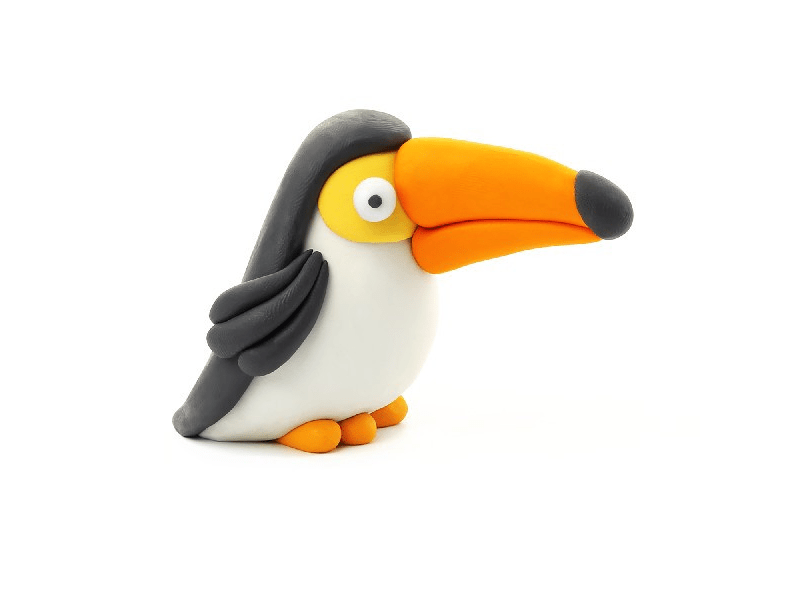 Hey Clay Nagy gyurmaszett - Madarak (SE003CEE)