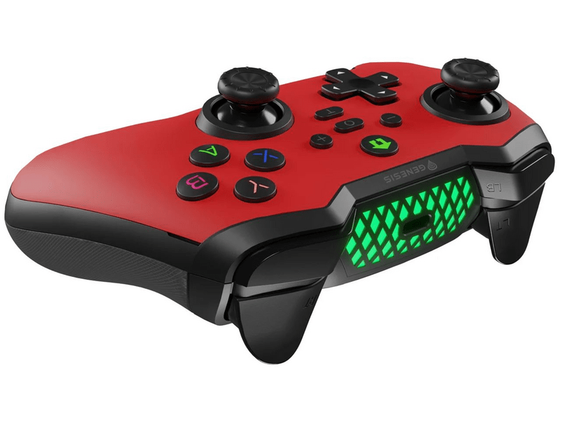 Genesis Mangan 400 PC/Switch/Mobil Vezeték nélküli kontroller, piros