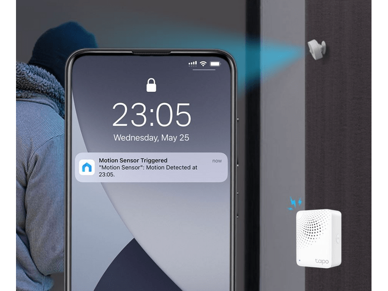 TP-Link Tapo T100 Okos mozgásérzékelő