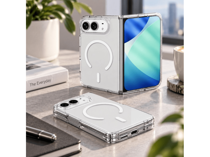 Cellect iPhone Duo TPU szilikon hátlap, átlátszó (TPU-IPH18F-TP)