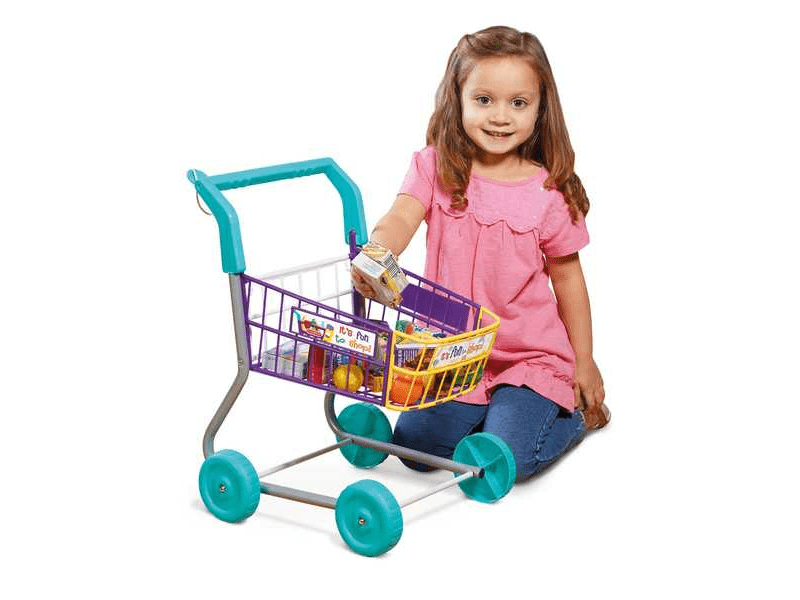 Casdon Bevásárlókocsi termékekkel, 16 db-os (61150)