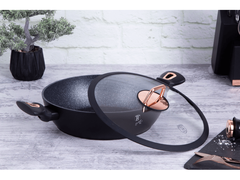 Berlinger Haus BH/1640N Alacsony lábas fedővel, 28 cm